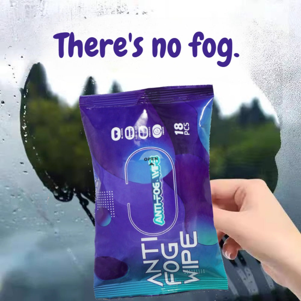 18 ta Anti-fog Wipes to'plamini oling, ular ko'zni tozalash va avtomobil oynalarini tozalash uchun qulay bo'lgan ko'p funksiyali to'qilmagan bitta varaqdan tayyorlangan. Ushbu tozalovchilar portativ, qulay va bitta tozalash yechimini taqdim etadi.