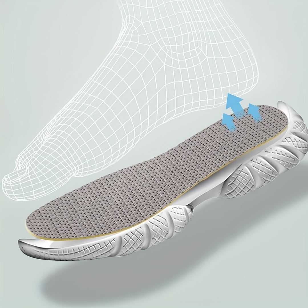 Unisex Ultra-Thin Latex Insoles Comfort Soft Shock Absorbent