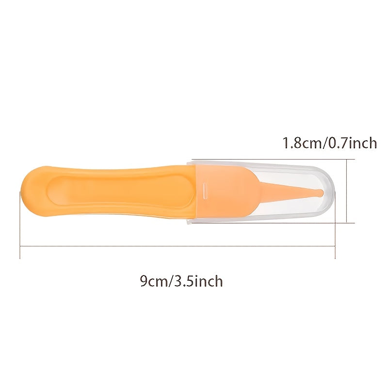 Набор для чистки носа и ушей для детей - включает 3 силиконовых назальных аспиратора и щипцы для соплей, идеально подходит для детей, ярко-розовый/синий