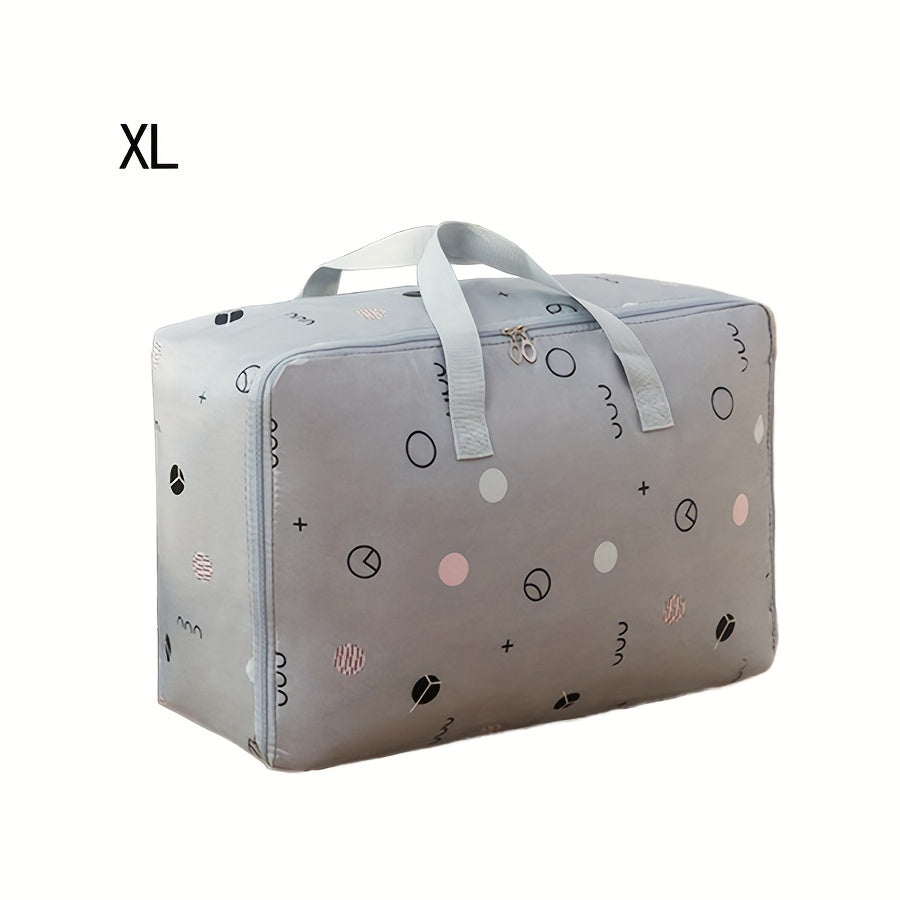 Large Capacity Waterproof Oxford Cloth Storage Bag for Clothes Bedding Toys Household Organization