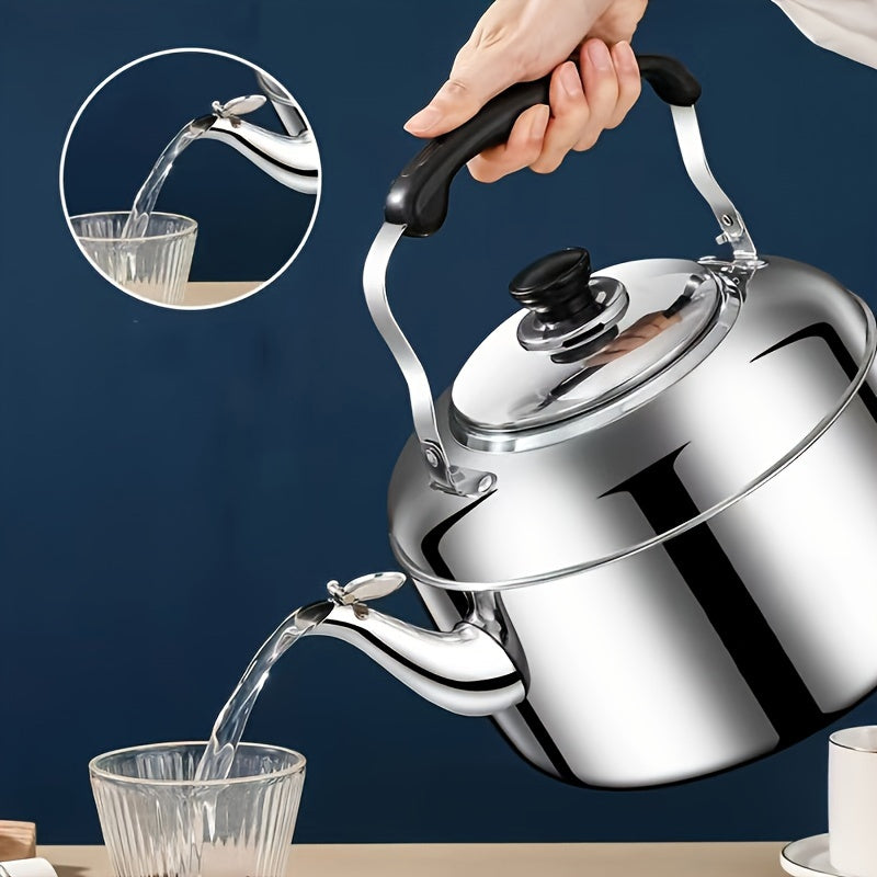 Stainless Steel Whistling Kettle 3 5 7 Liter Stovetop Hot Water Boiler