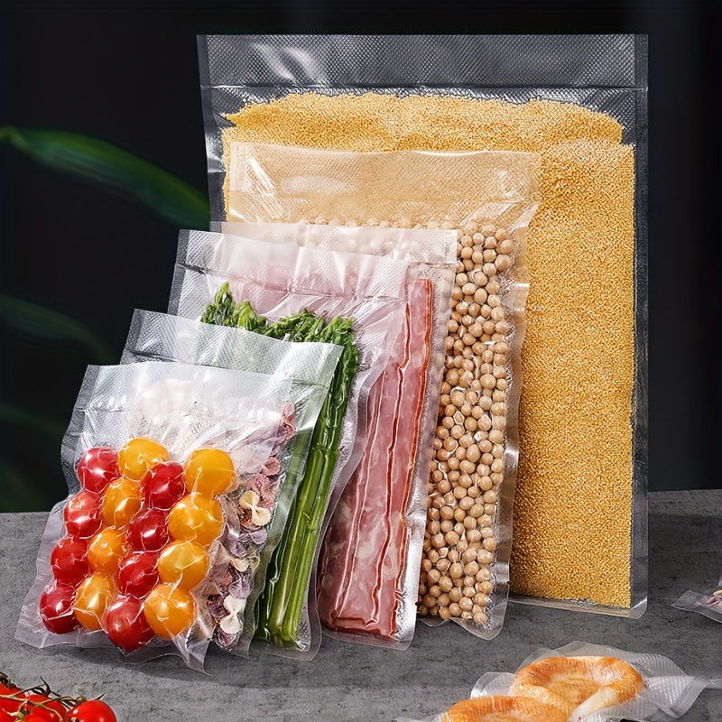 Vakuum Sealer Rolls - Ovqatni saqlash, sous vide va taom tayyorlash uchun tijorat darajasidagi paketlar - Barcha vakuum yopishtirish mashinalari bilan mos keladi - BPAsiz, bardoshli PE+PA material, bir dona rulon