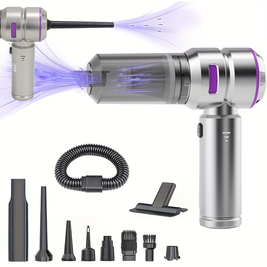 Handheld Wet Dry Vacuum Cleaner Car Dust Blower High Power with Accessories