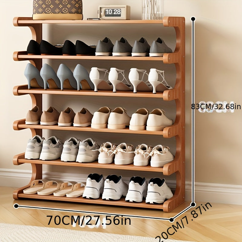 1 ta yog'ochdan yasalgan, 2-20 juft poyabzal uchun yig'iladigan poyabzal tokchasi, kirish joyi, shkaf yoki yo'lak uchun mustaqil tashkilotchidir.