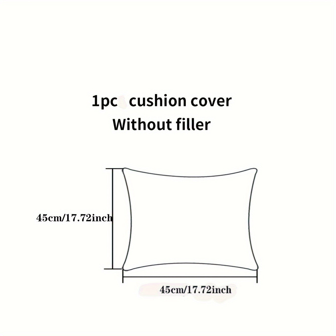 Pasxa quyon polyester yostiq qopqog'i, Pasxa quyon yostiq qopqog'i, yotoqxona va divan aksessuarlar, to'plovchi binolarni bezash (yostiq kiritilmagan)