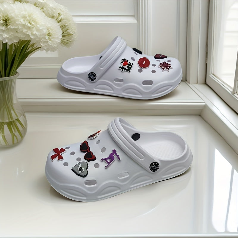 Women Summer Casual Beach Shoes Lightweight EVA Flat Bottom