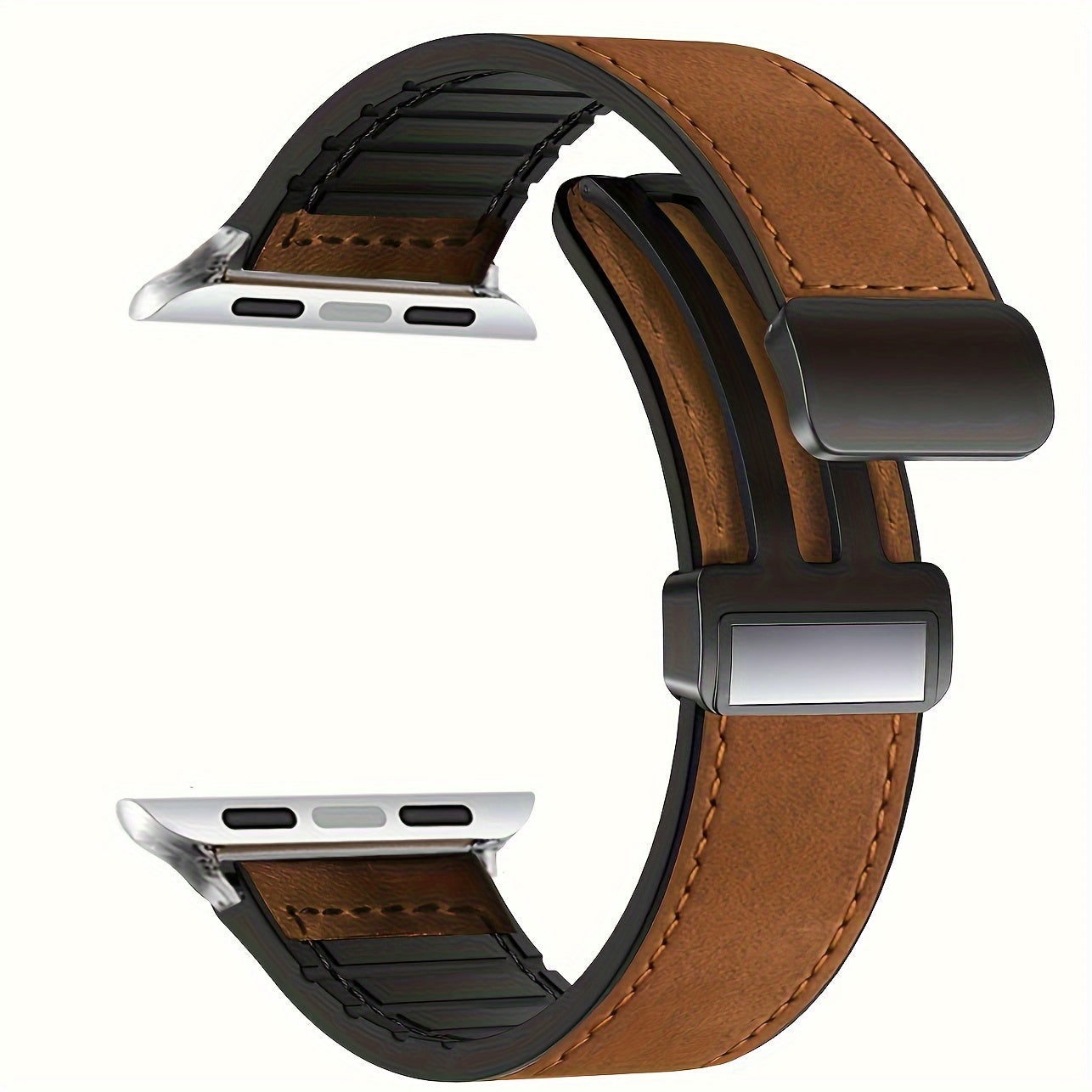 PU Leather Watch Strap for iWatch 38mm-49mm Compatible with Series Ultra SE 1-9 Women