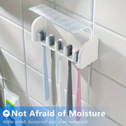 Toothbrush Holder Waterproof Dustproof Bathroom Storage for Household Use