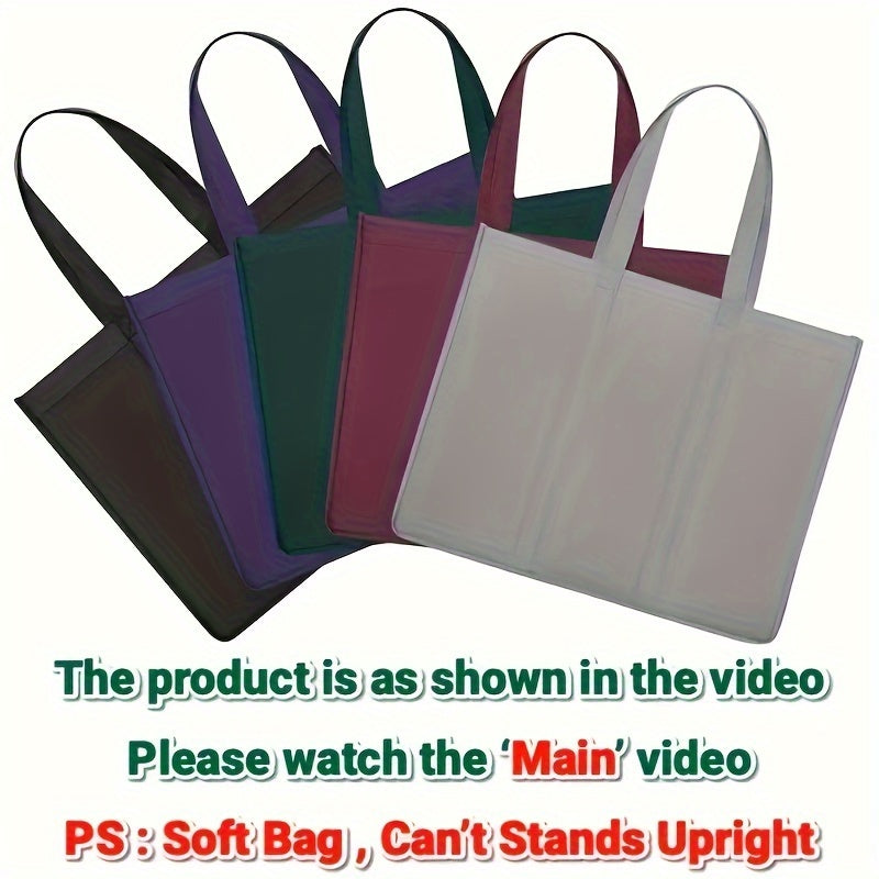 Многоразовые сумки для покупок, упаковка 1, 5 или 10, складные, моющиеся, тяжелого типа