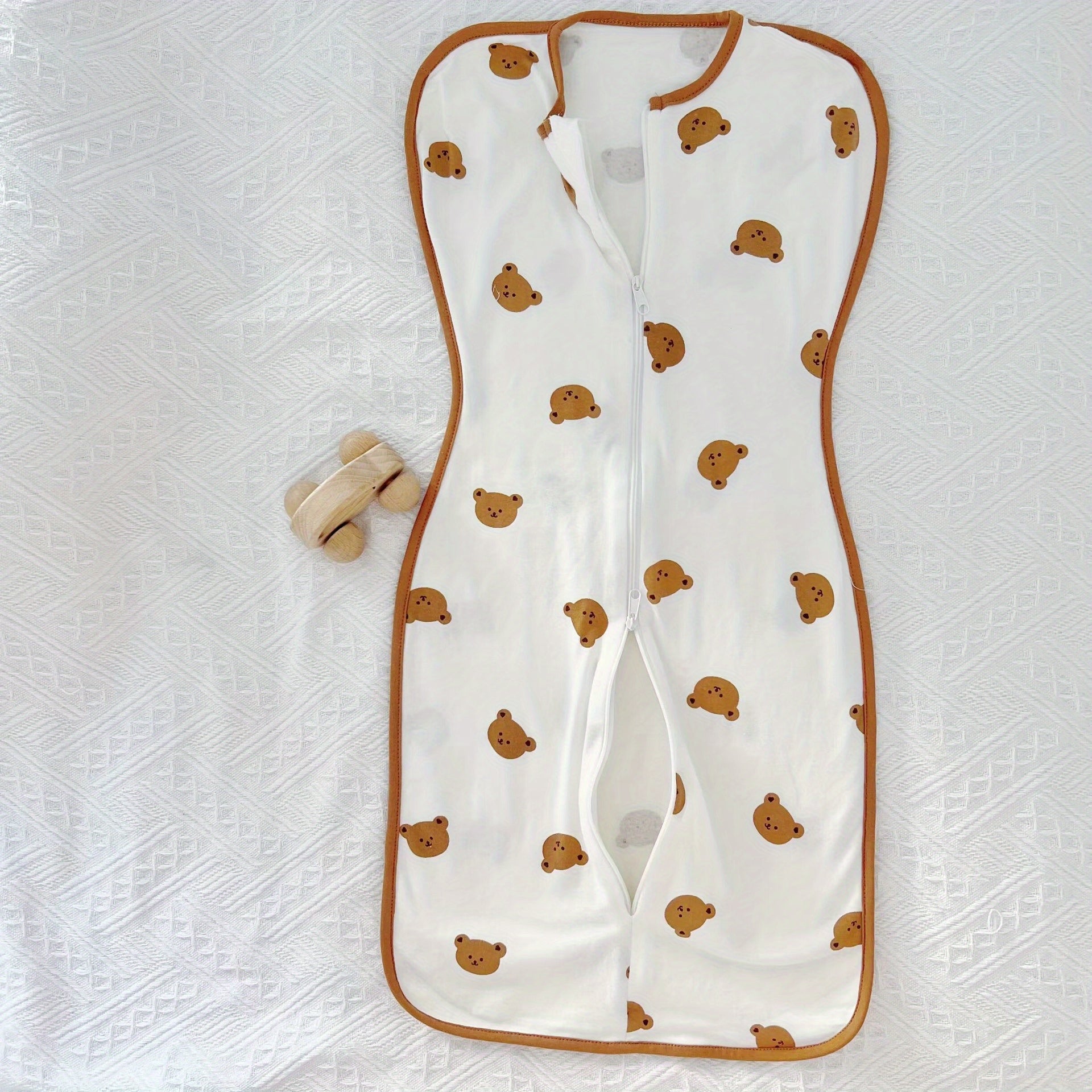 Спальный мешок для новорожденного с антишоковой функцией, легкой молнией и костюмом для ползания - идеальный подарок на Хэллоуин или Рождество для малыша.