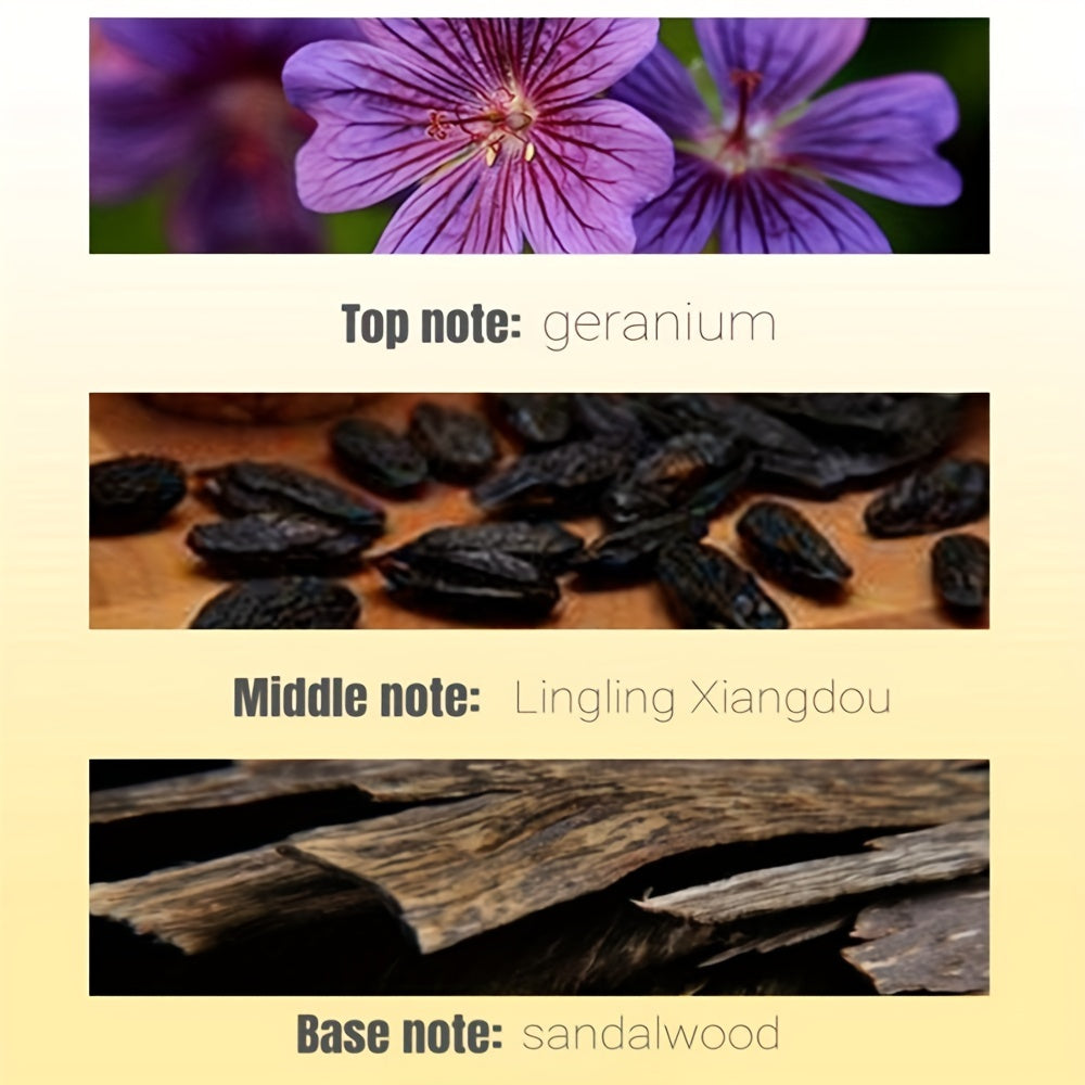 Sellion Royal Parfums for Men - 100ML, Intensiv Sharqiy Hid, Geranium Yuqori Notasi, Lingling Xiangdou O'rta, va Sandal Dastagi, Spirtli Konsentratsiya, Nafis Sovg'a Qutisi