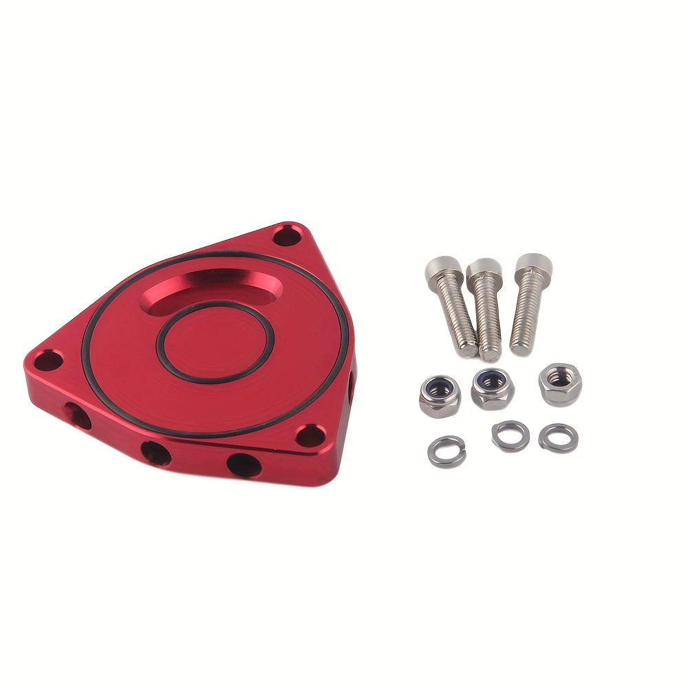 Aluminum Alloy Blow Off Valve Spacer for Car Turbo Engines in Red Blue Black Silver