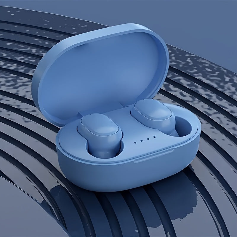 Wireless In-Ear Headphones with Transparent Space Capsule Design and Battery Level Display