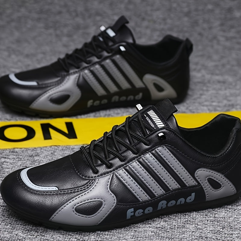 Мужские всесезонные легкие кроссовки-скейтборды для повседневной носки, уличного спорта, дышащий искусственный верх, подошва из ПВХ