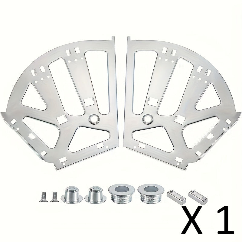 Stainless Steel Under Bed Shoe Rack 3 Tiers Space-Saving Metal Organizer