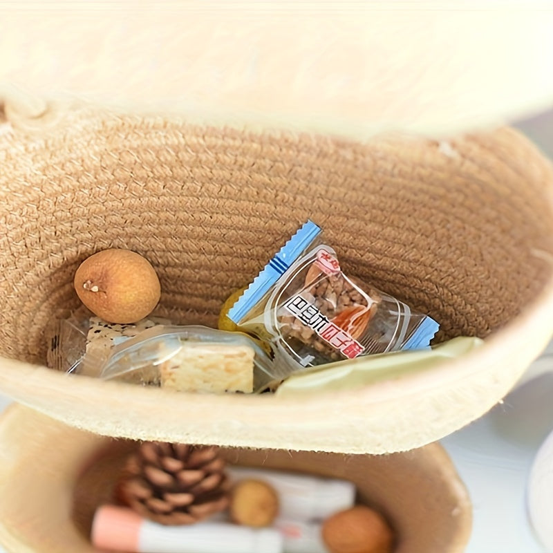 Foldable 3-Layer Wall Hanging Storage Basket for Cosmetics Toiletries Socks