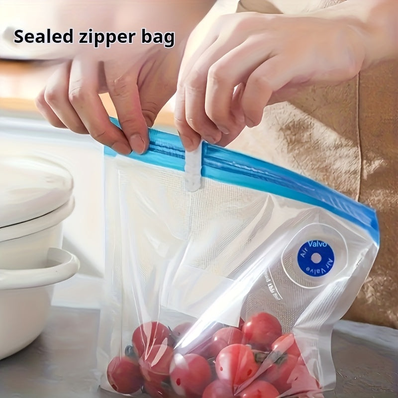 Qoʻl bilan ishlovchi pompali va qayta ishlatiladigan sumkalar bilan elektr vakuum siqish sumkalar toʻplami, ikki o‘lchamda