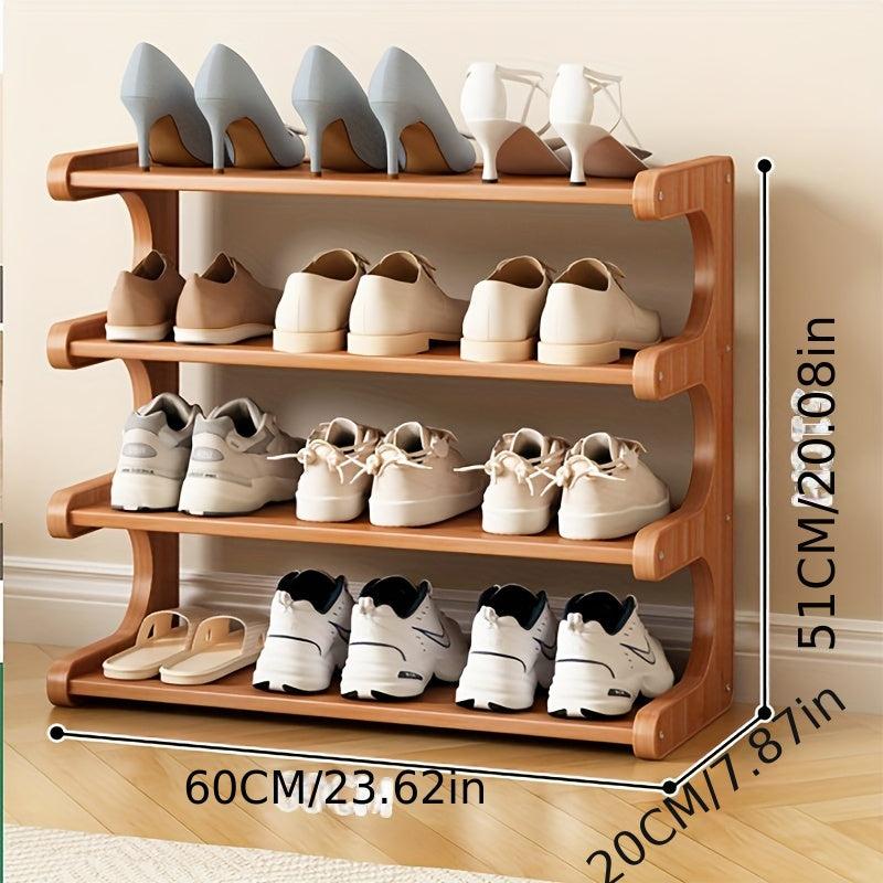 1 ta yog'ochdan yasalgan, 2-20 juft poyabzal uchun yig'iladigan poyabzal tokchasi, kirish joyi, shkaf yoki yo'lak uchun mustaqil tashkilotchidir.