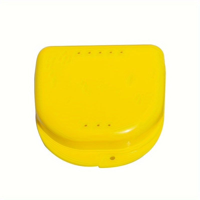 Denture Storage Box Portable Tooth Sleeve Box Organizer