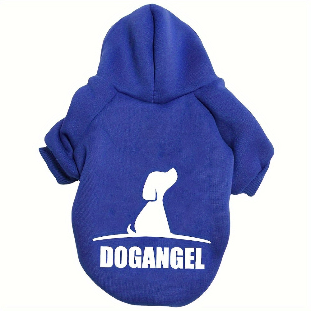Dog Hoodie Pullover for Medium and Large Dogs All-Season Polyester Fashionable Pet Sweater