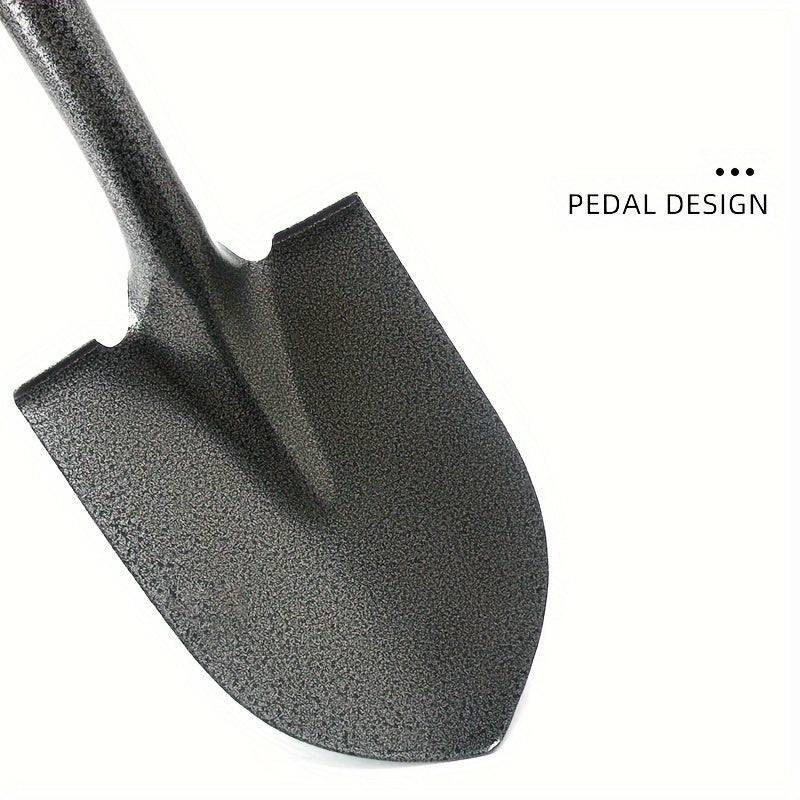 Heavy-Duty Manganese Steel Garden Shovel for Planting Weeding and Soil Transplanting