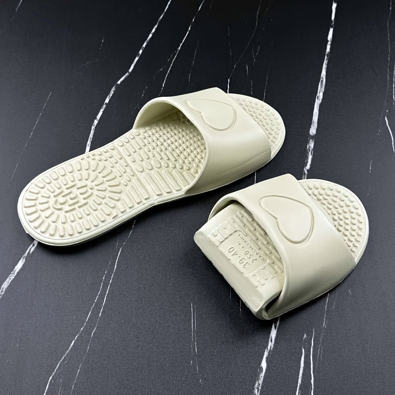 Unisex EVA Slippers Casual Solid Color Slip-On Slides Non-Slip Foldable