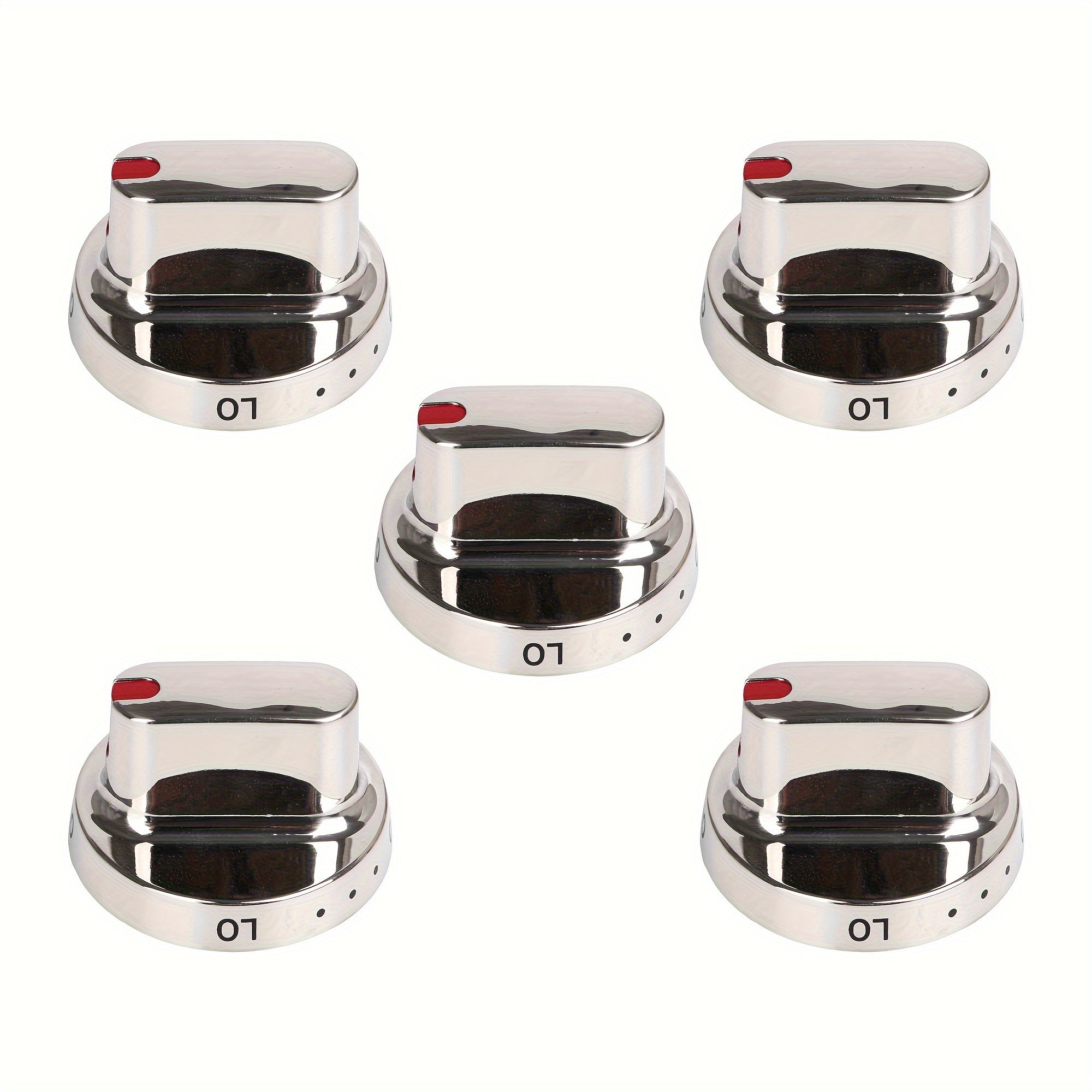 Набор из 5 ручек для духовки из нержавеющей стали для кухонной техники