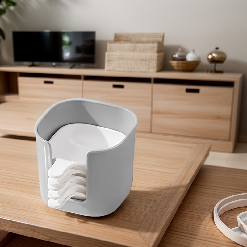 7-Piece Plastic Relish Dish Set for Condiments Dips and Sauces