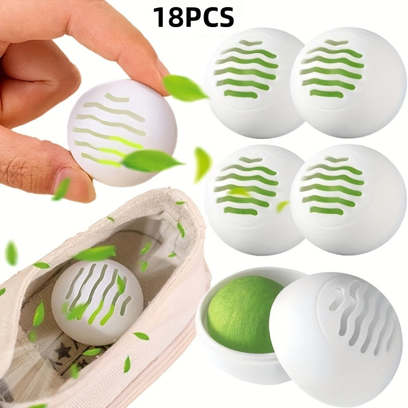 Deodorizing Air Freshener Balls 18/30pcs For Shoes Wardrobes Cabinets Car