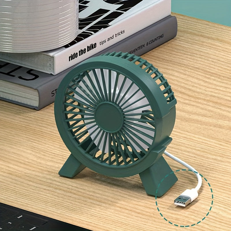 Mini USB Desktop Fan Portable Table Fan for Home and Office Cooling