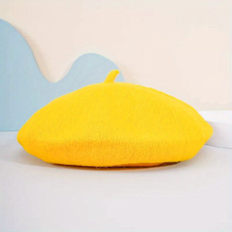 Unisex French Beret Hat for Men and Women in Multiple Colors