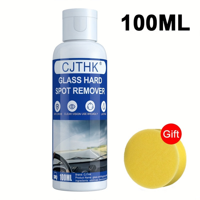 Car Glass Cleaner Rainproof Anti-Fog Polishing Degreasing Heavy Spot Removal