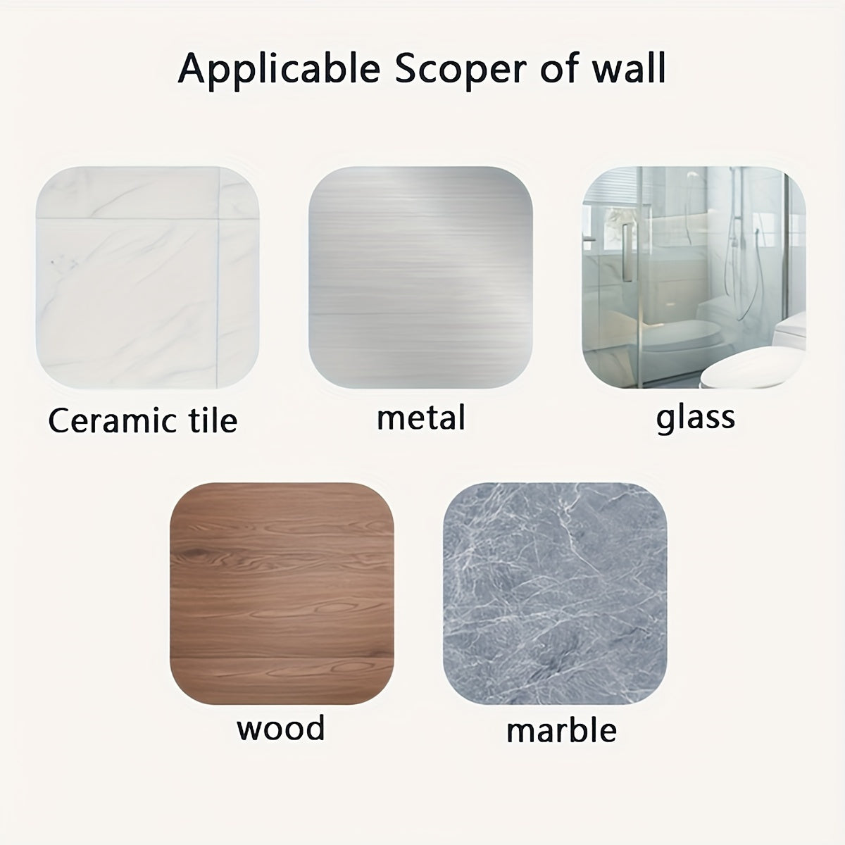 2 ta yopishqoq teleskopik tayoq tutqichlari dush pardalari va eshik pardalari uchun, hammom aksessuarlari uchun teshiksiz devor o'rnatilishi.