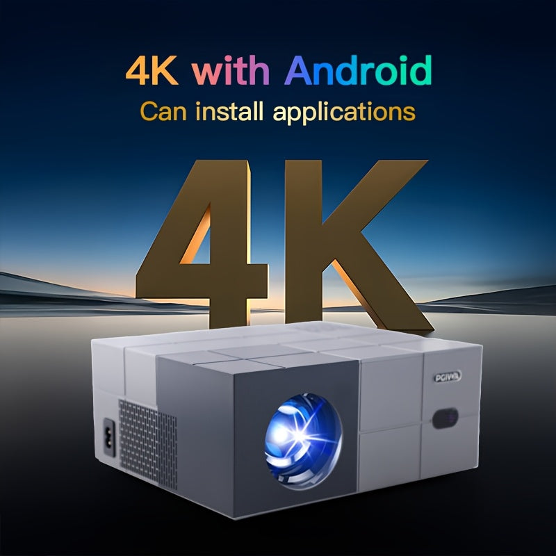 Android Smart Projector Full HD 1080P 20000 Lumens Wireless Screen-to-Screen
