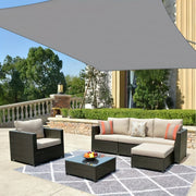 Sunshade Canopy for Indoor Parties with Four-Sided Awning Polyester Champagne