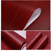 Waterproof Self-Adhesive Contact Paper with Realistic Wood Grain for Furniture Cabinets and Windowsills