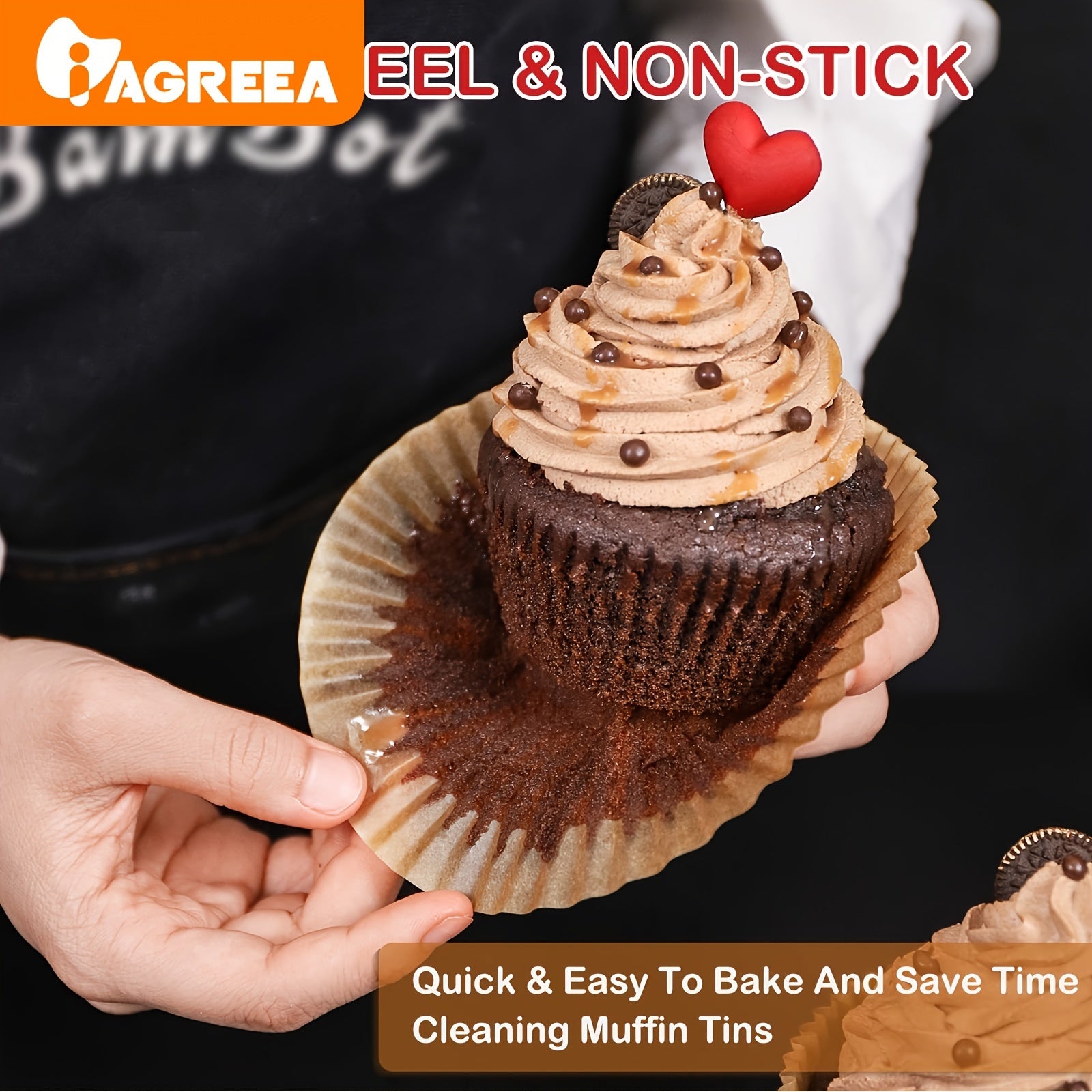 Kek, muffin va shirinliklar uchun cupcake pishirish choyshablari