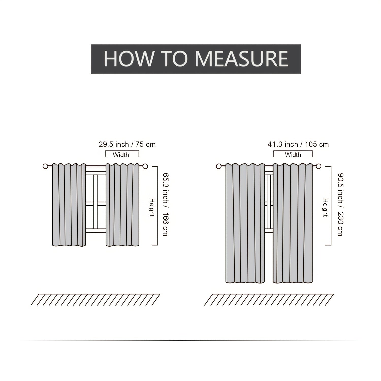 Set of 2 Rustic Wooden Door Design Curtains for Bathroom Living Room Bedroom Window Treatments