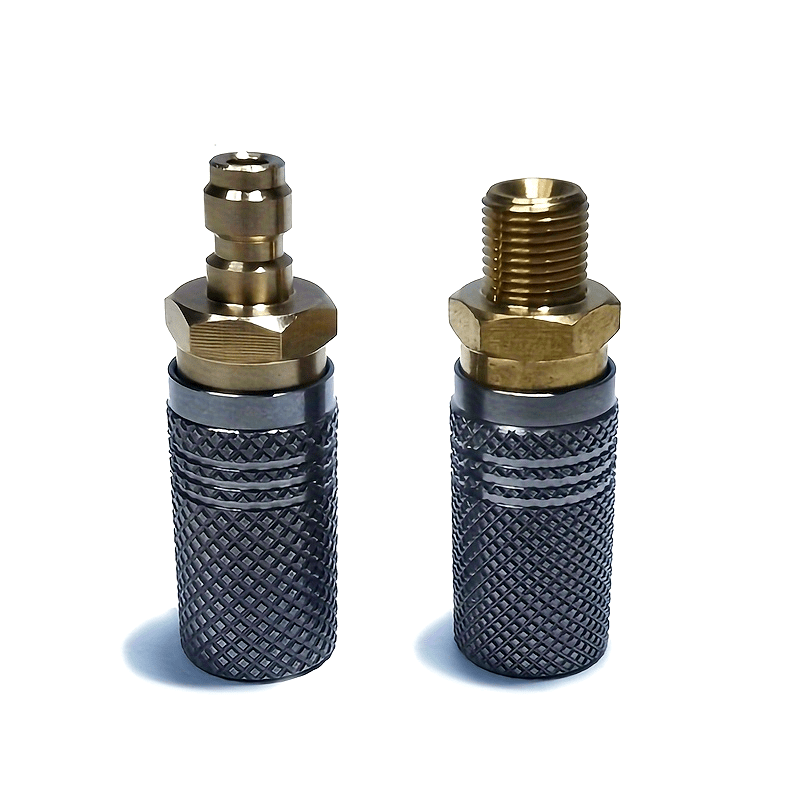 Airsoft adapter tez chiqarish 1/8 BSPP 8mm erkak nipel bilan HPA aksessuarlar uchun