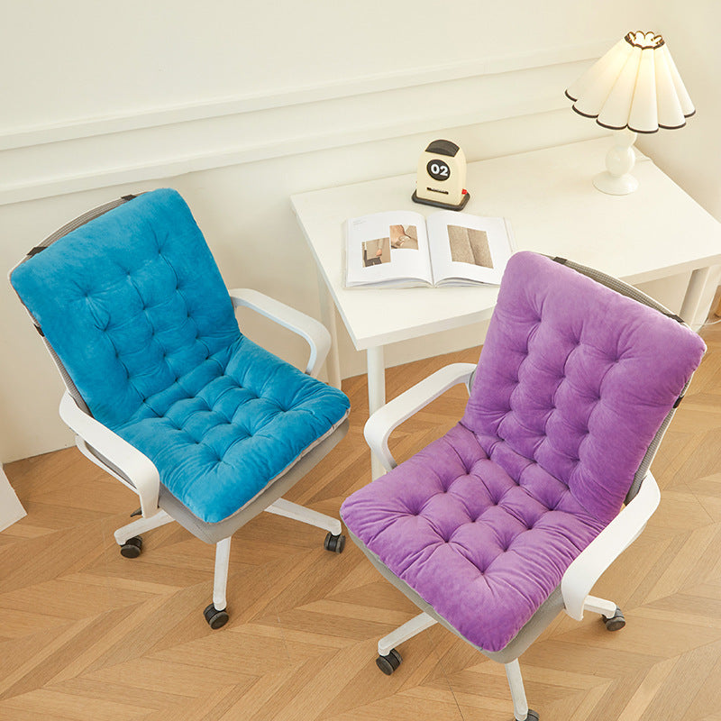 Ergonomic Polyester Chair Cushion for Office and Home Support