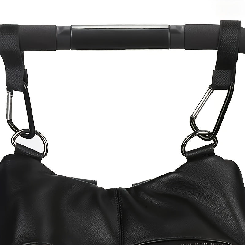 Adjustable Stroller Hooks 2 Pack for Shopping Bags Bicycles Motorcycles
