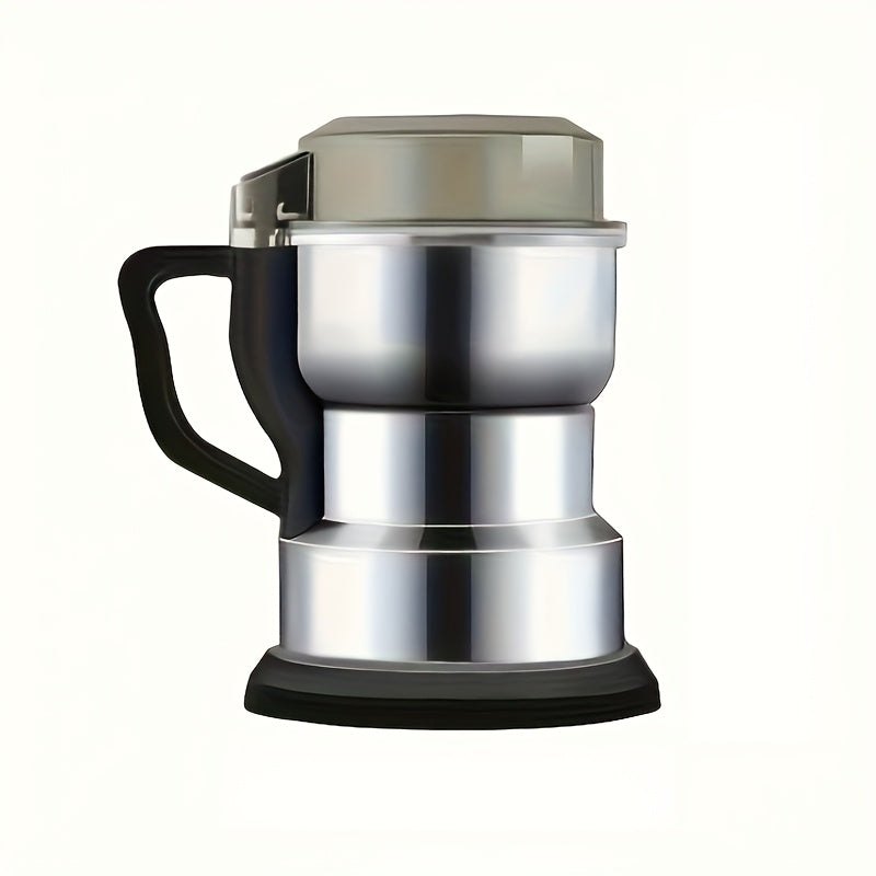 Electric Coffee and Grain Grinder 8-Blade Dry Spice Grinder with One-Button Start