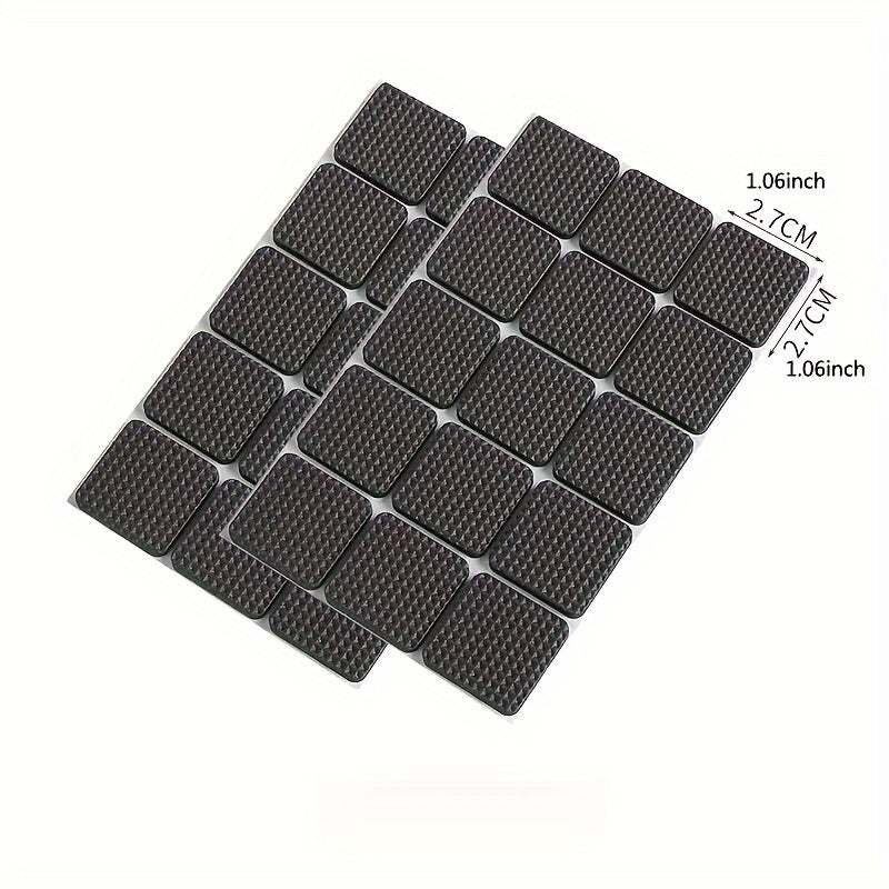 Rubber Furniture Pads Self-Adhesive Non-Slip Floor Protectors for Home