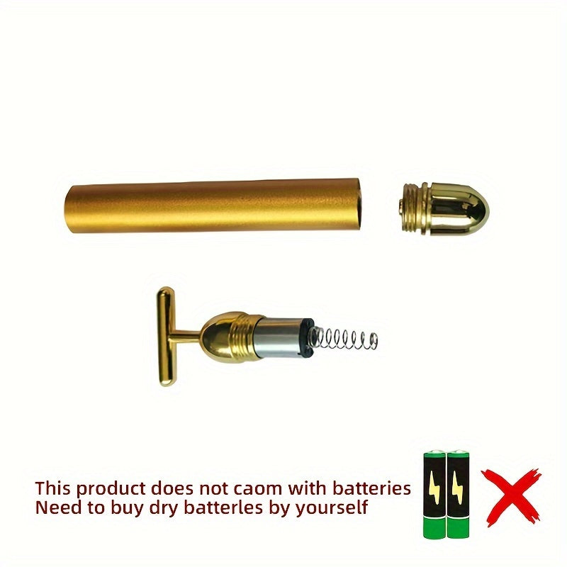 Ergonomik dizaynga ega bo‘lgan namlantirish uchun batareya bilan ishlaydigan yuz essensiyasi ilovasi va massaj qilgich