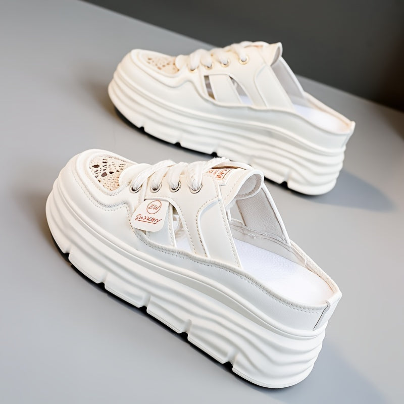 Women's Summer Breathable Hollow Thick Sole Sandals