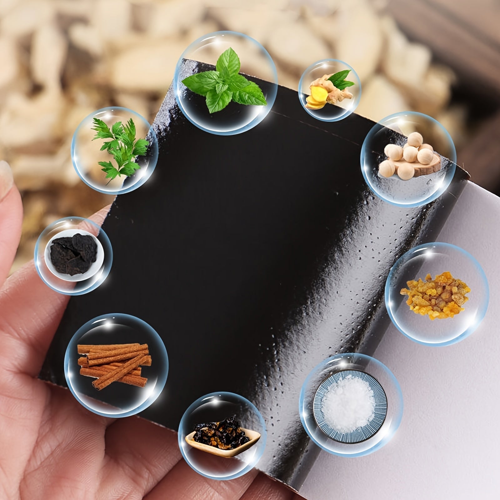 50 Ginger Hot Patches for Body Warmth Winter Heating Adhesive Pack of 50