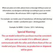Universal Heavy-Duty PU Leather Car Floor Mats for Left-Hand Drive Vehicles