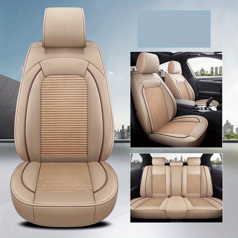 Car Seat Cover Breathable Full Surrounding Cushion for Sedan/Office Use