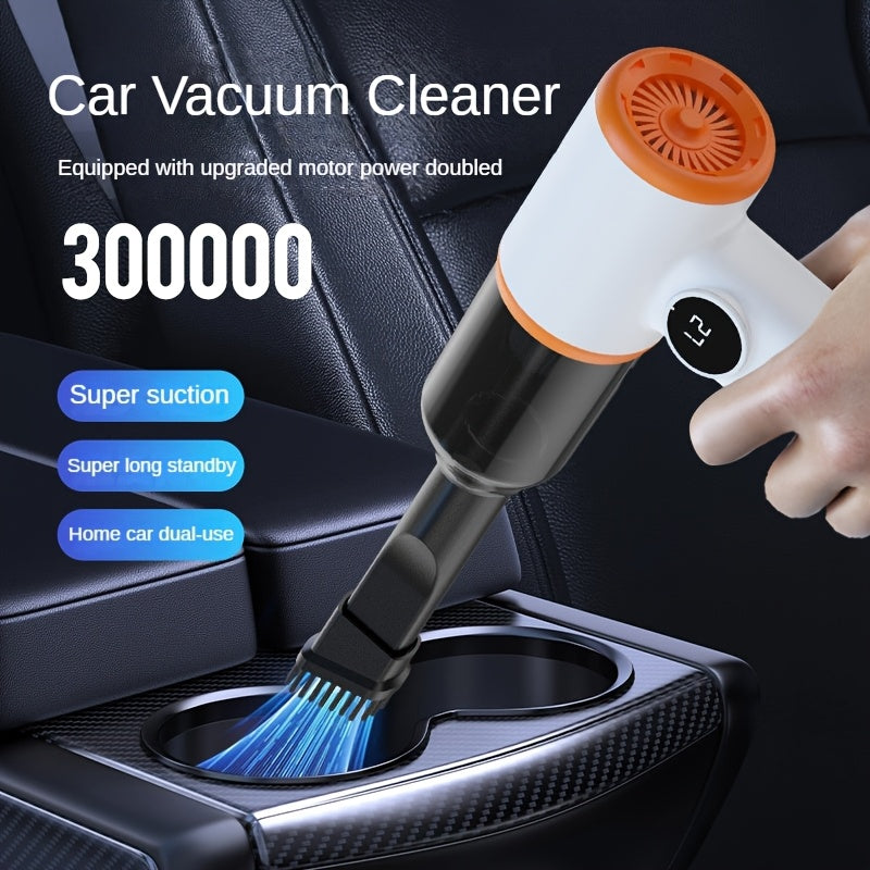 Handheld Wireless Vacuum Cleaner with Suction and Blowing Functions, Rechargeable Lithium Battery