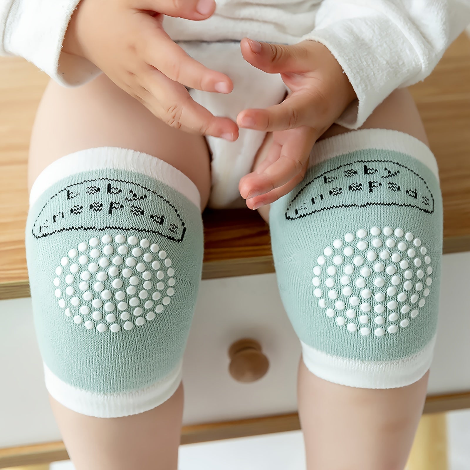 Set of 5 Kids Knee and Elbow Pads for Crawling and Learning to Walk